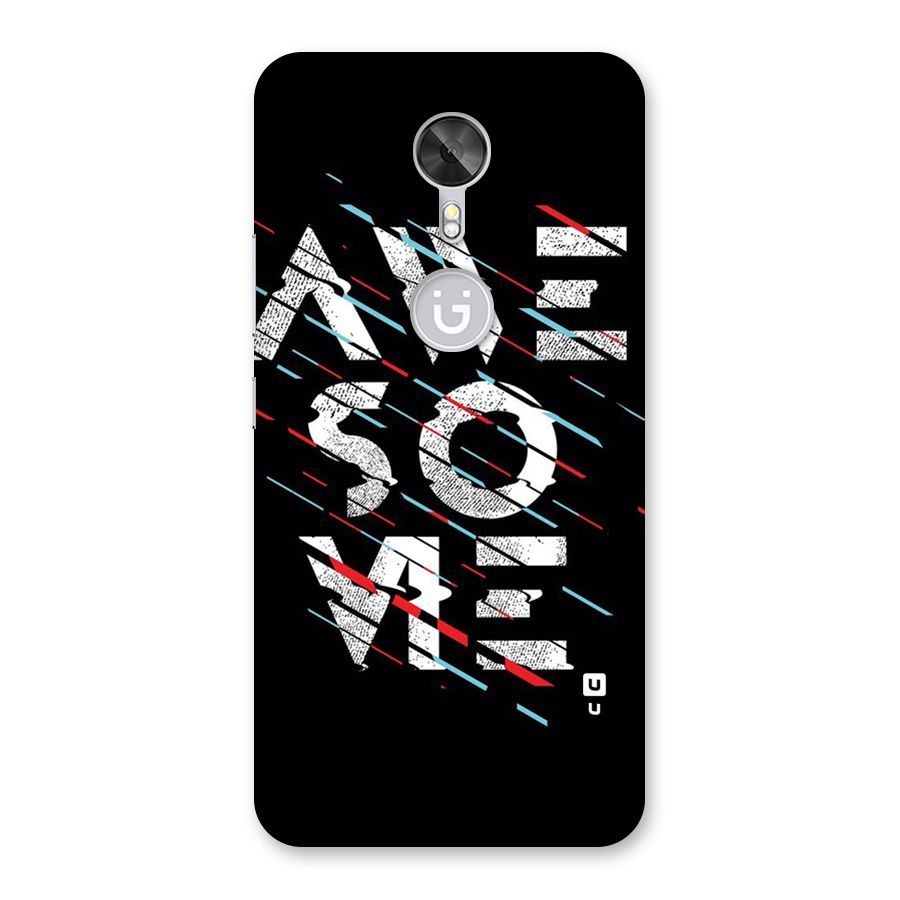 Awesome Me Back Case for Gionee A1