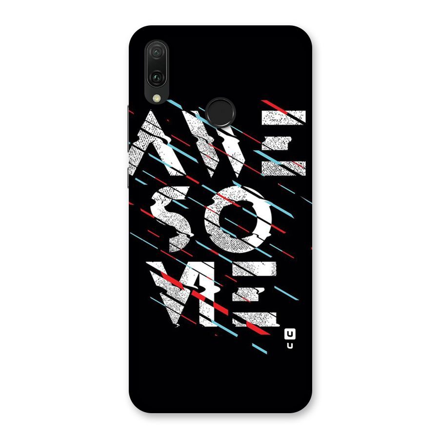 Awesome Me Back Case for Huawei Y9 (2019)
