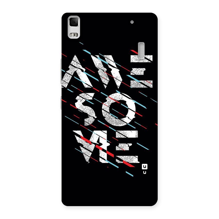 Awesome Me Back Case for Lenovo K3 Note