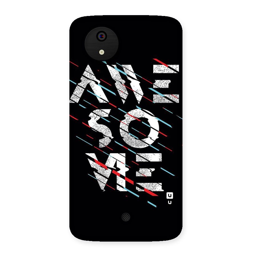 Awesome Me Back Case for Micromax Canvas A1