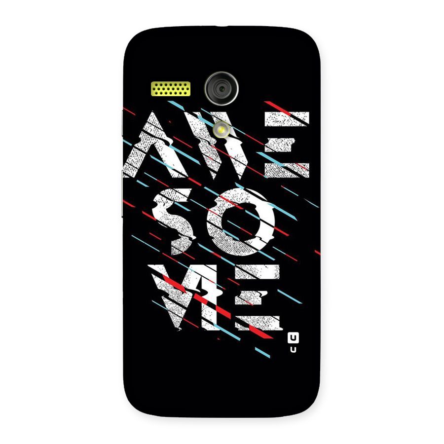 Awesome Me Back Case for Moto G