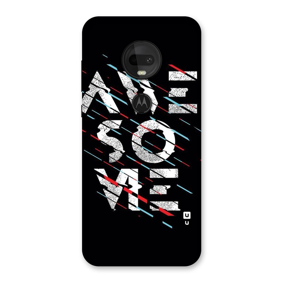 Awesome Me Back Case for Moto G7