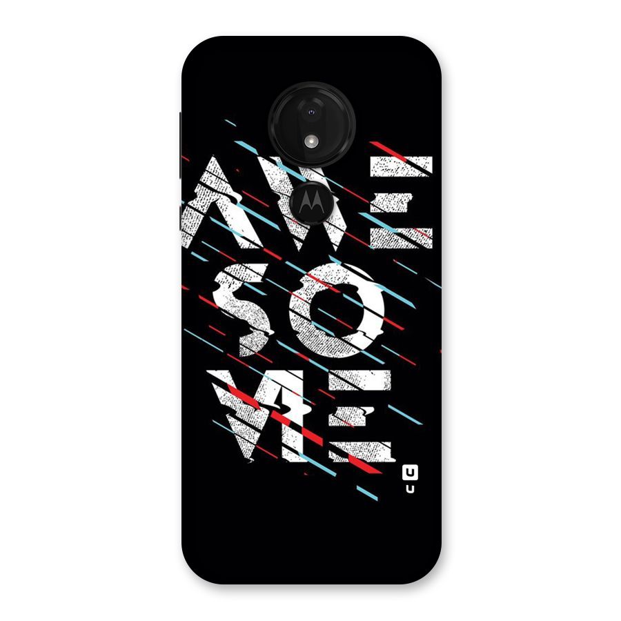 Awesome Me Back Case for Moto G7 Power