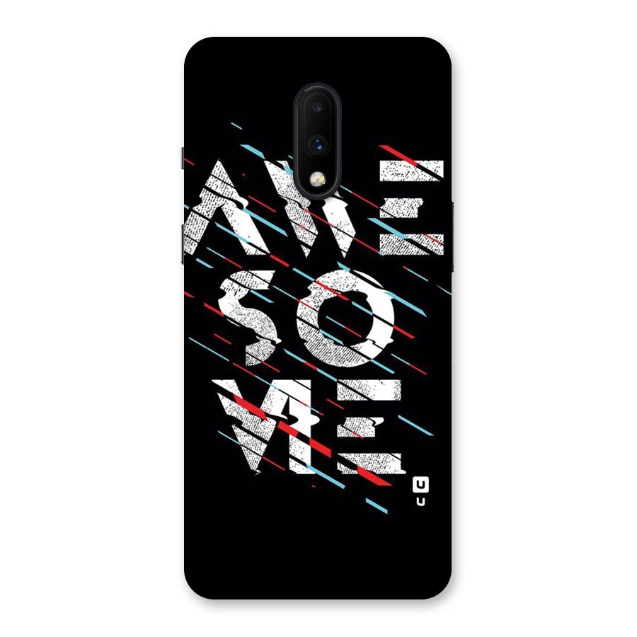 Awesome Me Back Case for OnePlus 7