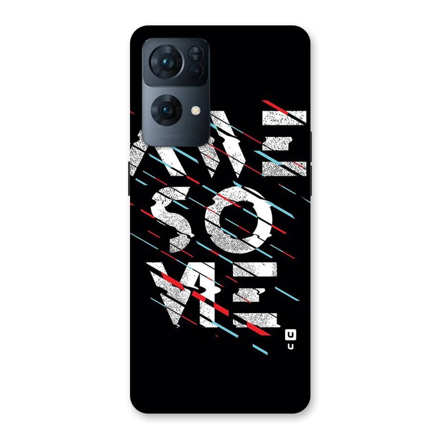 Awesome Me Back Case for Oppo Reno7 Pro 5G