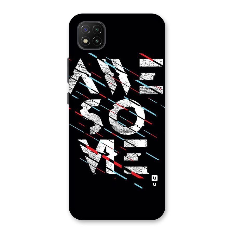 Awesome Me Back Case for Poco C3