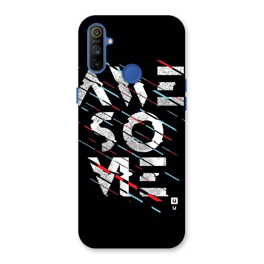 Awesome Me Back Case for Realme Narzo 10A