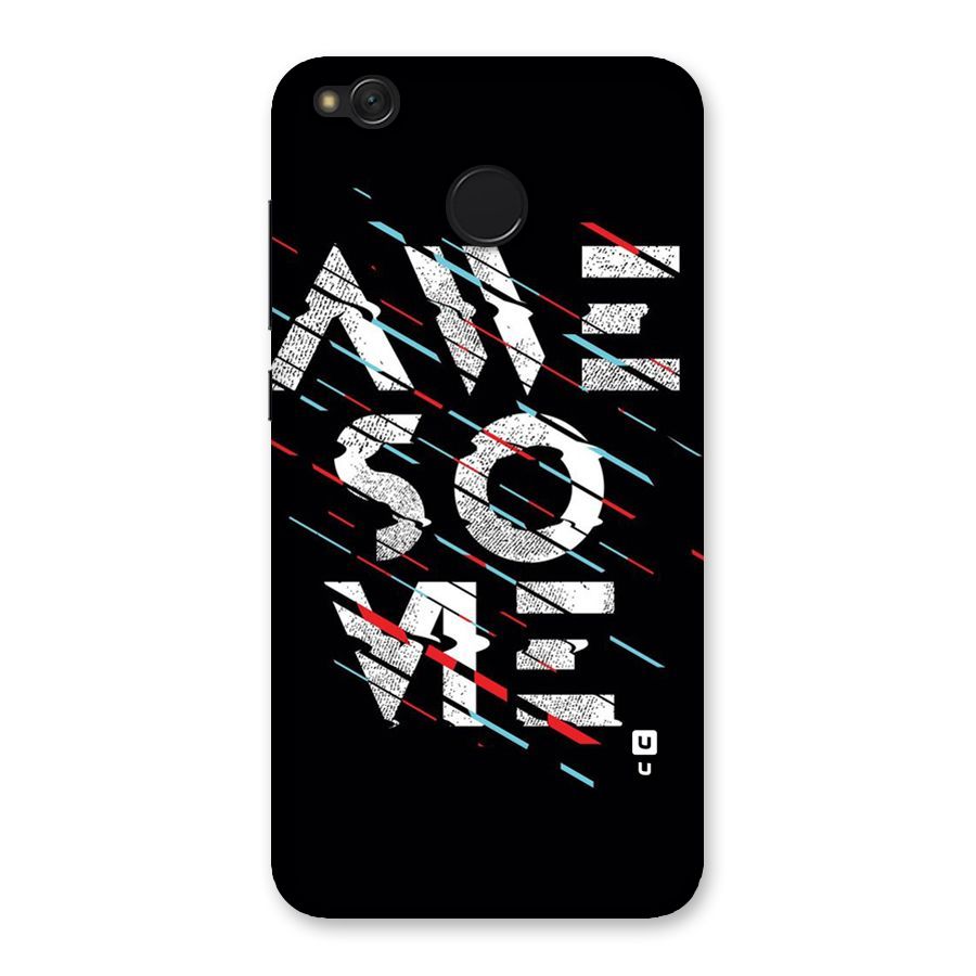 Awesome Me Back Case for Redmi 4