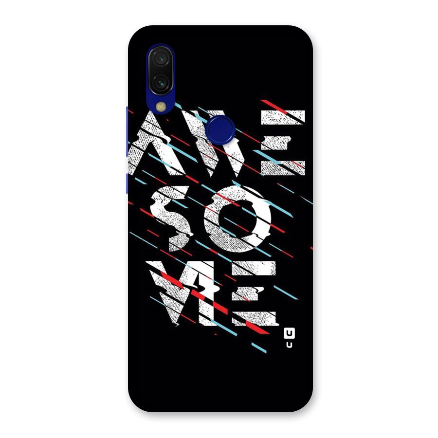 Awesome Me Back Case for Redmi 7