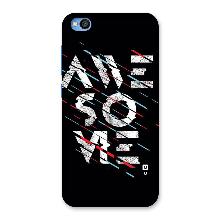 Awesome Me Back Case for Redmi Go