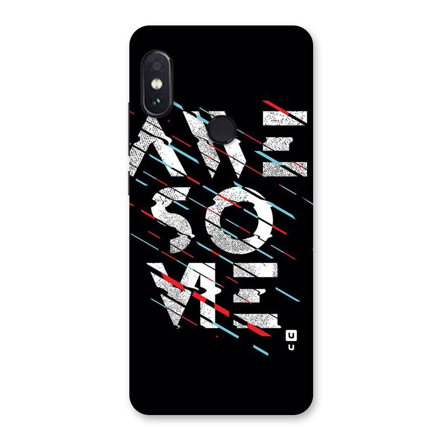 Awesome Me Back Case for Redmi Note 5 Pro
