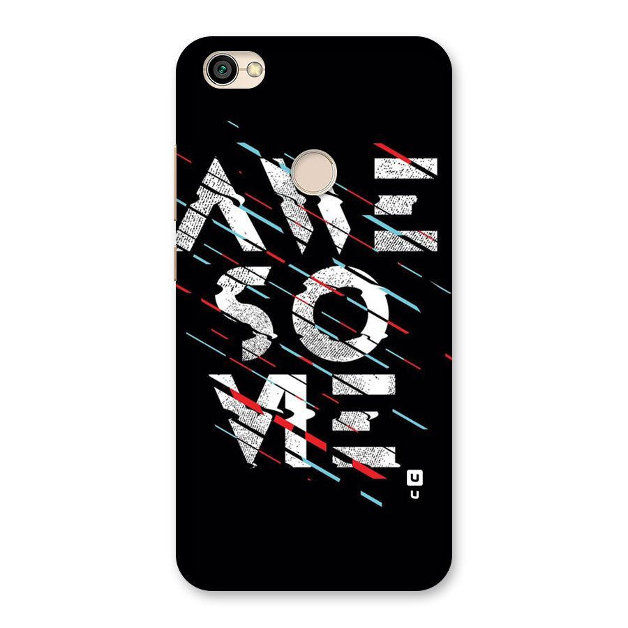 Awesome Me Back Case for Redmi Y1 2017