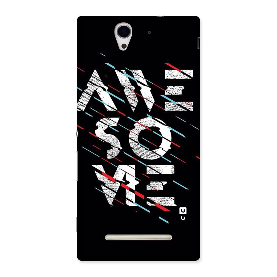 Awesome Me Back Case for Sony Xperia C3