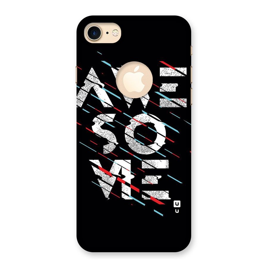 Awesome Me Back Case for iPhone 7 Logo Cut