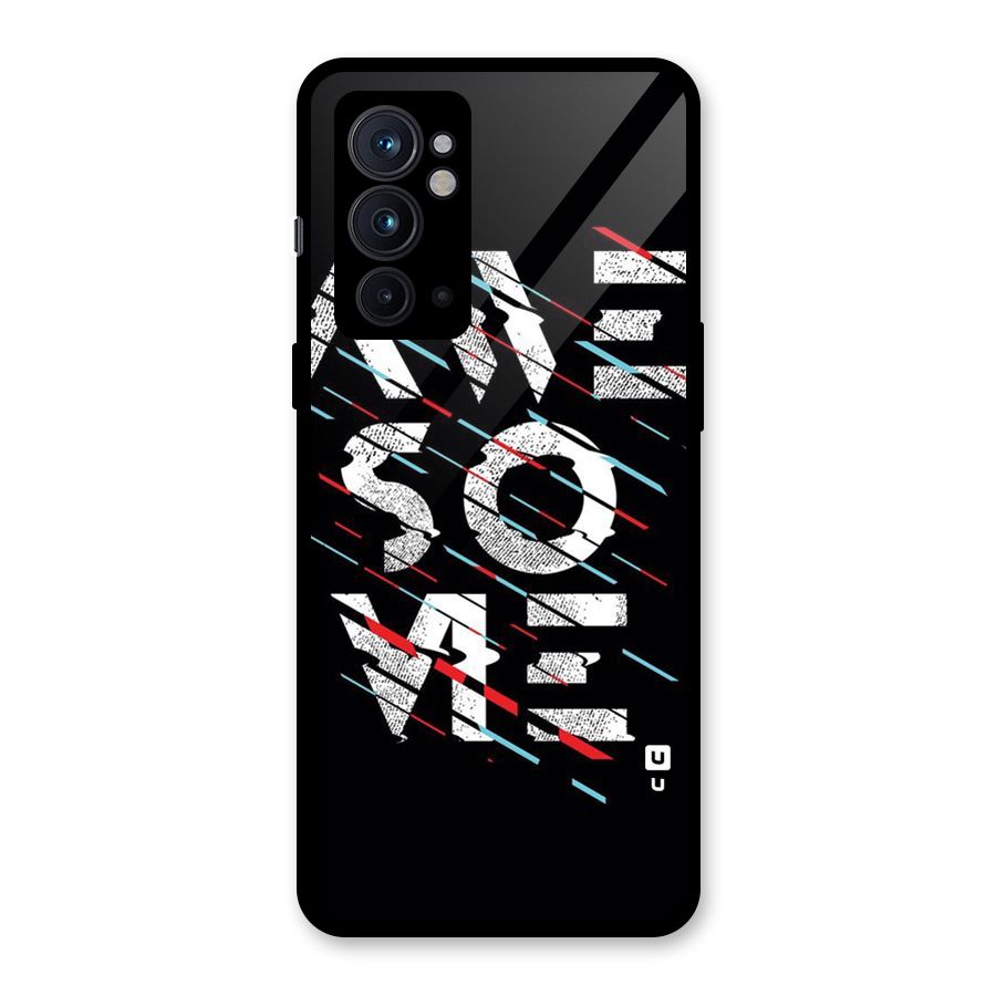 Awesome Me Glass Back Case for OnePlus 9RT 5G