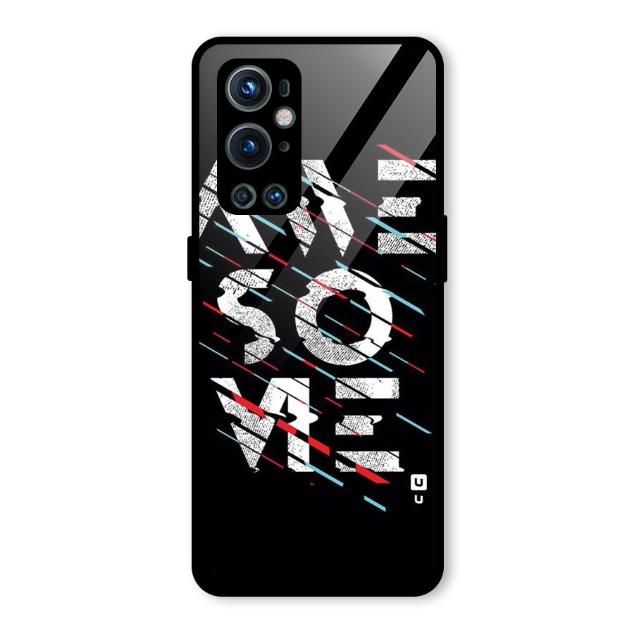 Awesome Me Glass Back Case for OnePlus 9 Pro