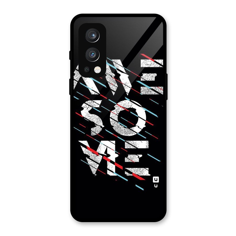Awesome Me Glass Back Case for OnePlus Nord 2 5G