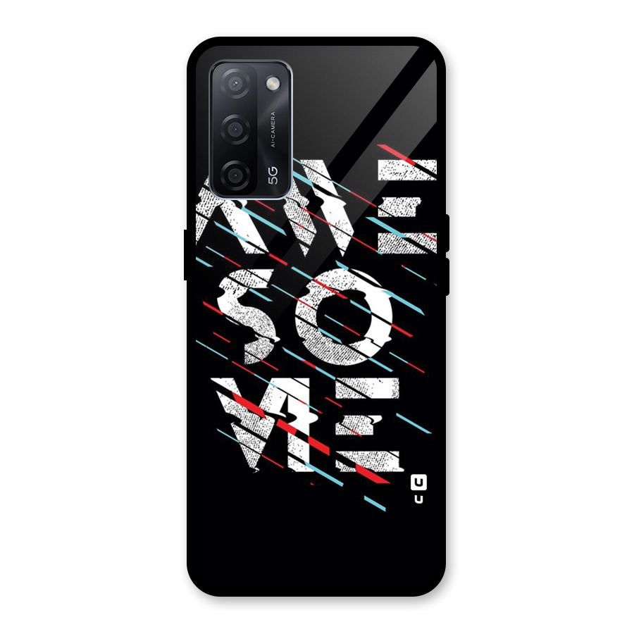 Awesome Me Glass Back Case for Oppo A53s 5G