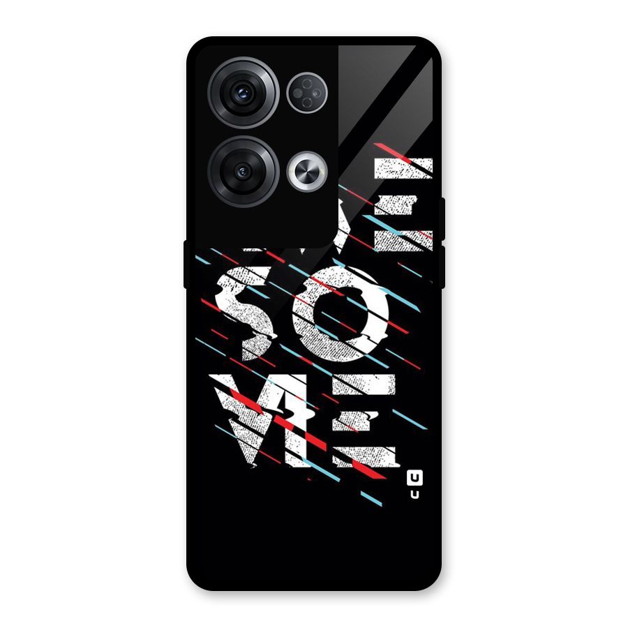 Awesome Me Glass Back Case for Oppo Reno8 Pro 5G