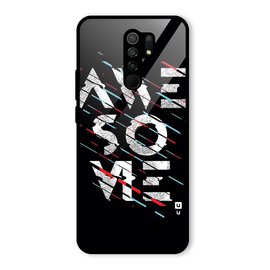 Awesome Me Glass Back Case for Poco M2