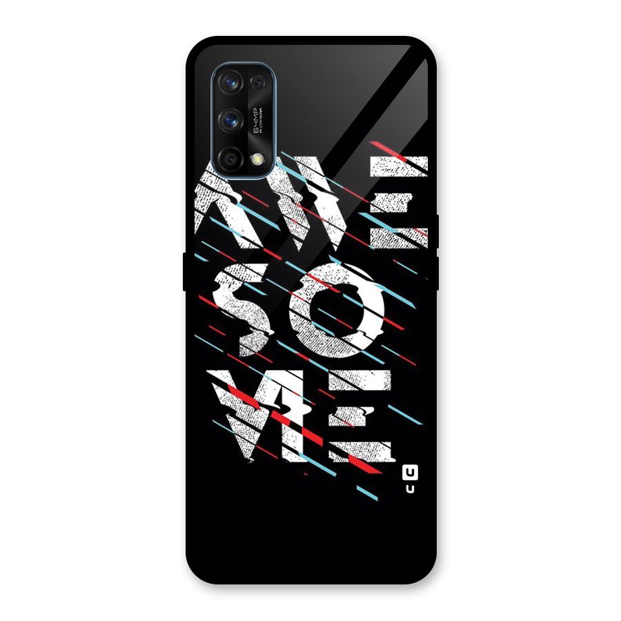 Awesome Me Glass Back Case for Realme 7 Pro