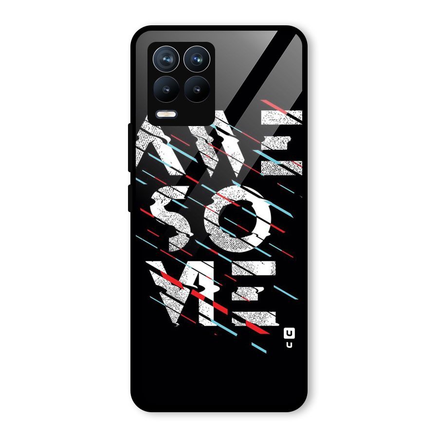 Awesome Me Glass Back Case for Realme 8