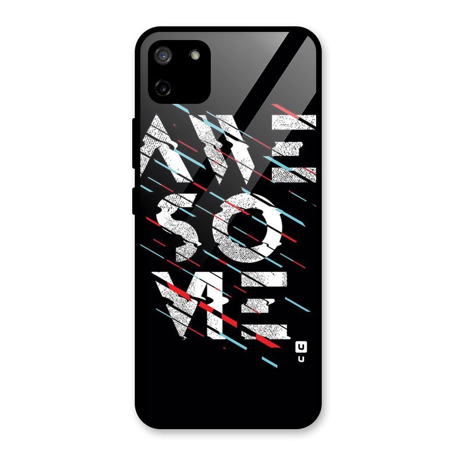Awesome Me Glass Back Case for Realme C11