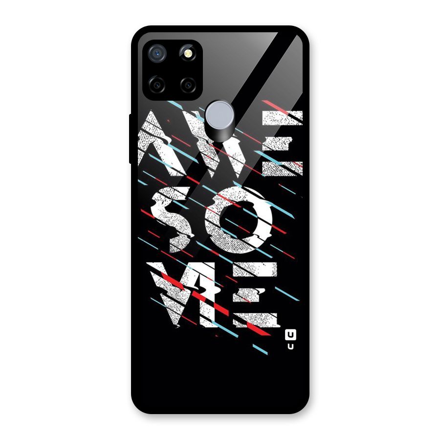 Awesome Me Glass Back Case for Realme C12