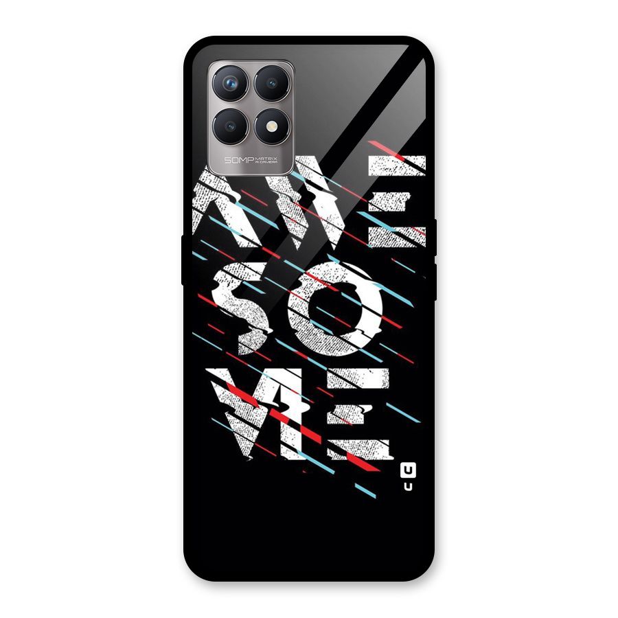 Awesome Me Glass Back Case for Realme Narzo 50
