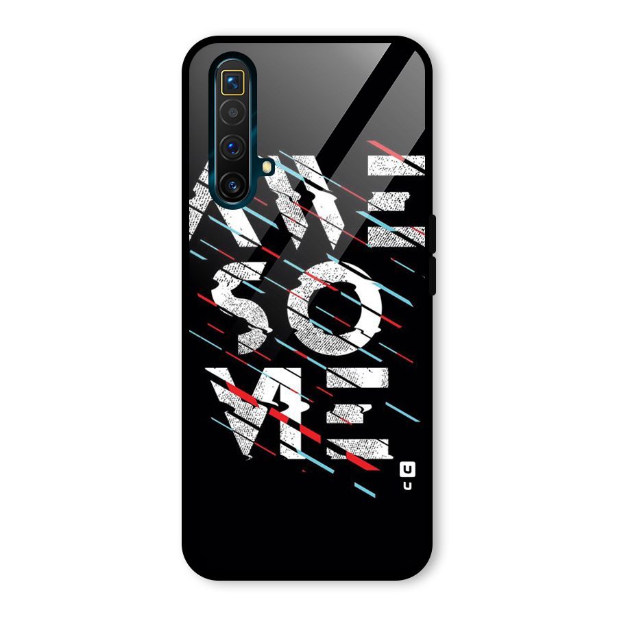 Awesome Me Glass Back Case for Realme X3