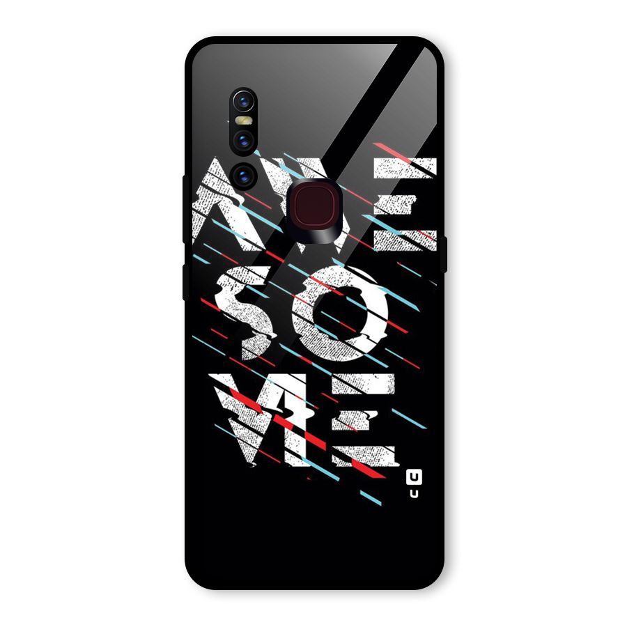 Awesome Me Glass Back Case for Vivo V15