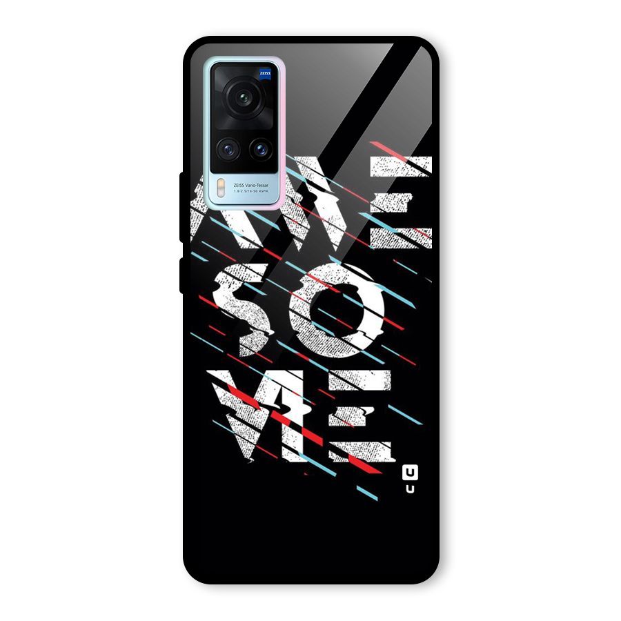 Awesome Me Glass Back Case for Vivo X60