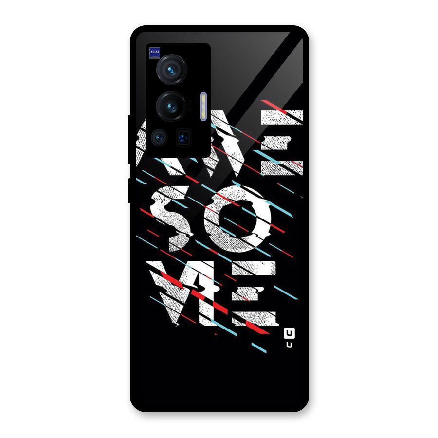 Awesome Me Glass Back Case for Vivo X70 Pro