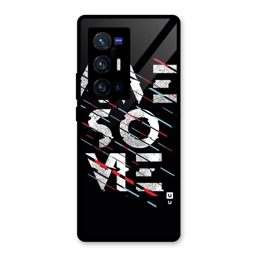 Awesome Me Glass Back Case for Vivo X70 Pro Plus