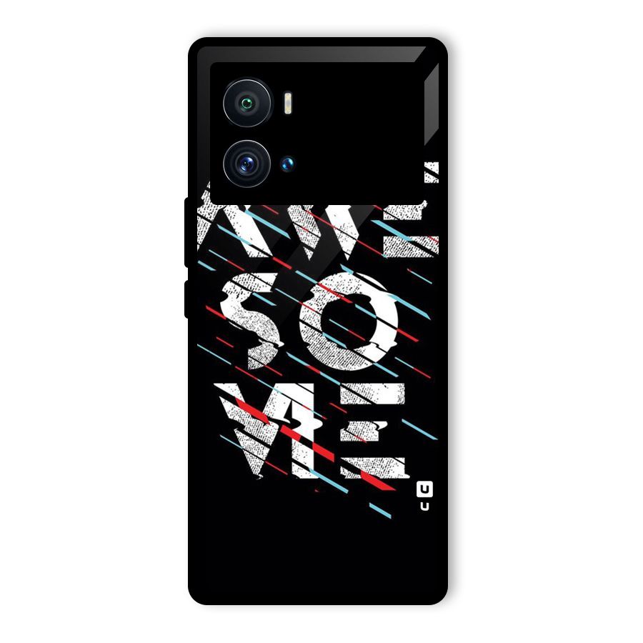 Awesome Me Glass Back Case for Vivo iQOO 9 Pro