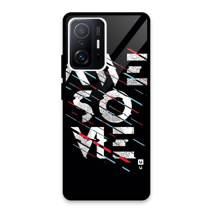 Awesome Me Glass Back Case for Xiaomi 11T Pro