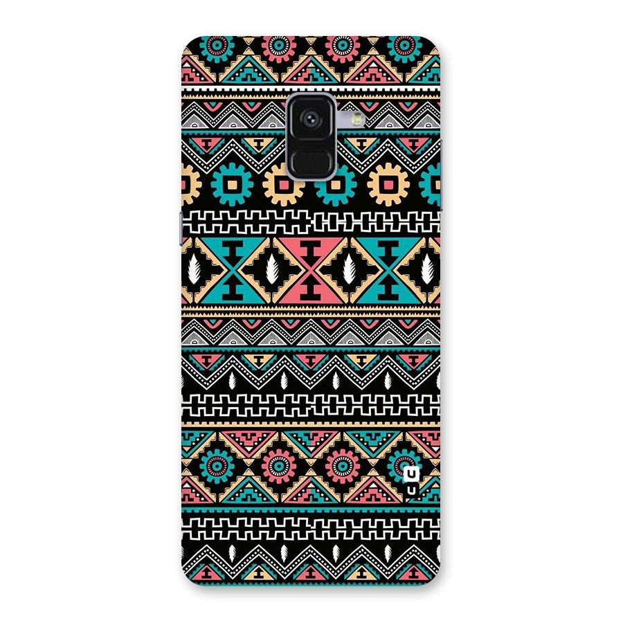 Aztec Beautiful Creativity Back Case for Galaxy A8 Plus