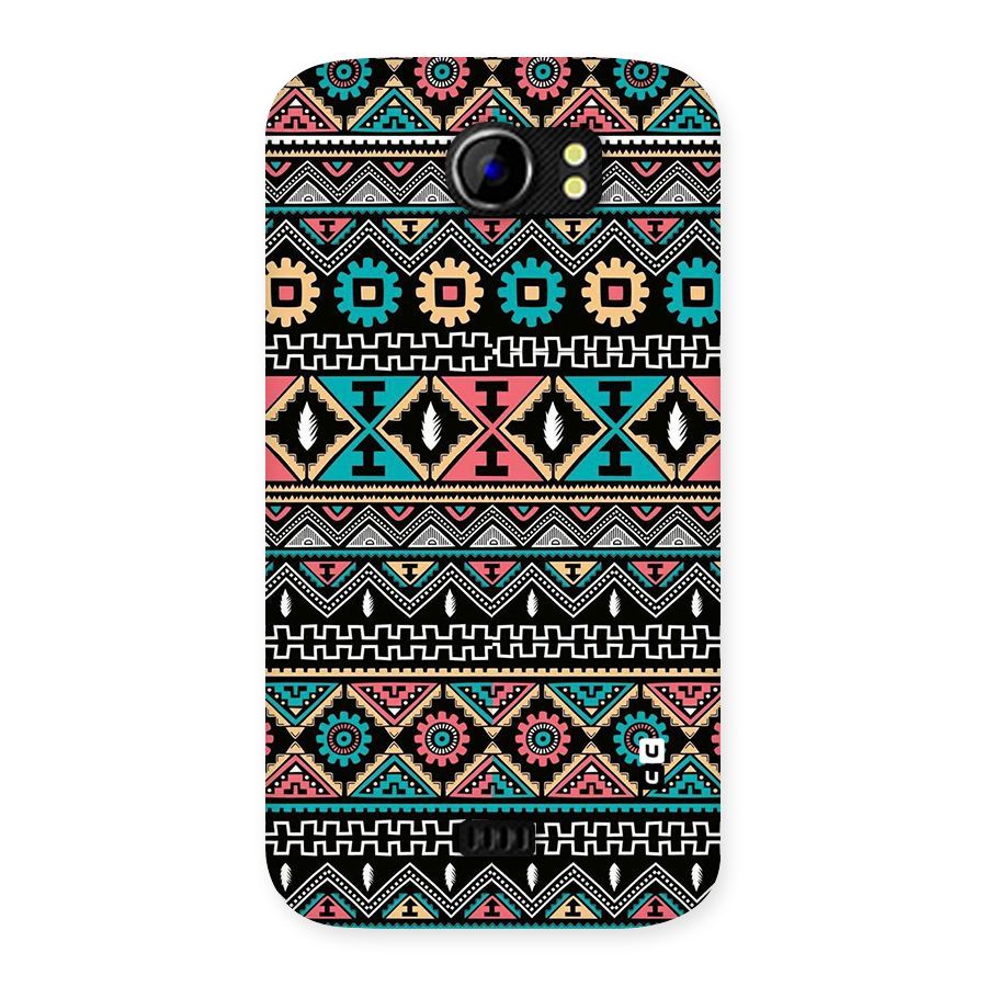 Aztec Beautiful Creativity Back Case for Micromax Canvas 2 A110