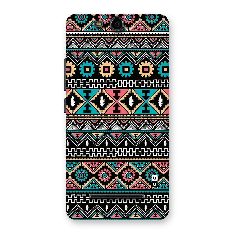 Aztec Beautiful Creativity Back Case for Micromax Canvas Juice 3 Q392