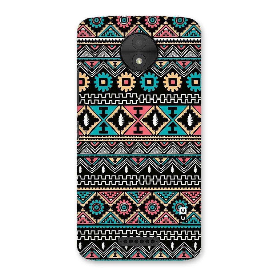 Aztec Beautiful Creativity Back Case for Moto C