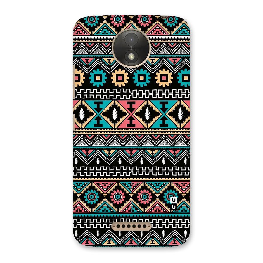 Aztec Beautiful Creativity Back Case for Moto C Plus