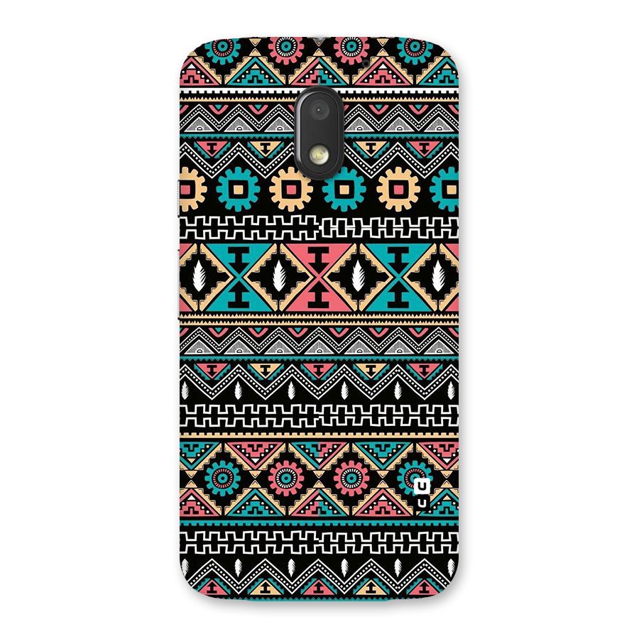 Aztec Beautiful Creativity Back Case for Moto E3 Power