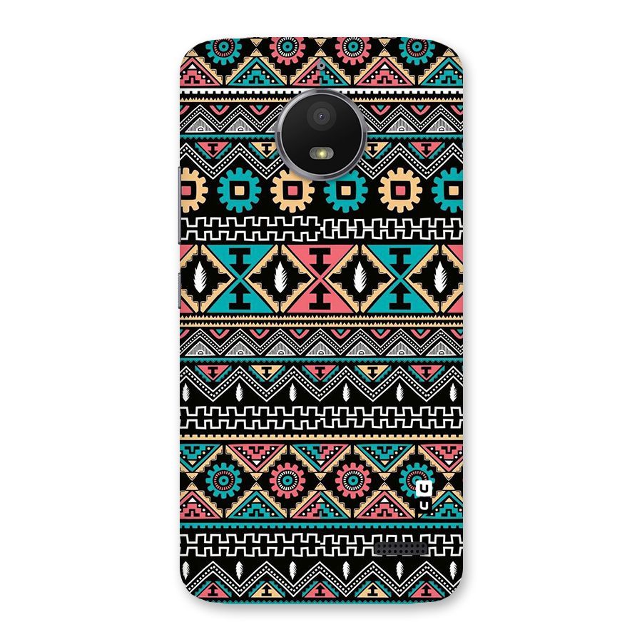 Aztec Beautiful Creativity Back Case for Moto E4
