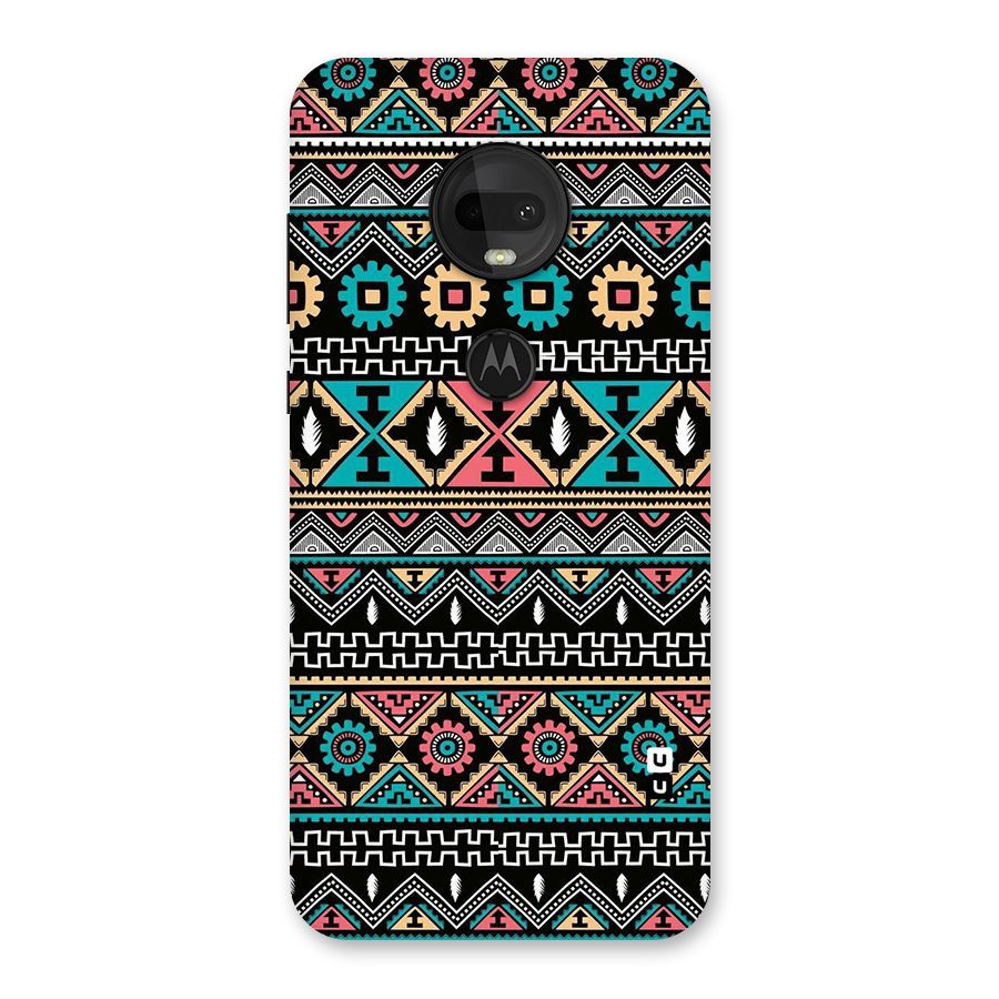 Aztec Beautiful Creativity Back Case for Moto G7