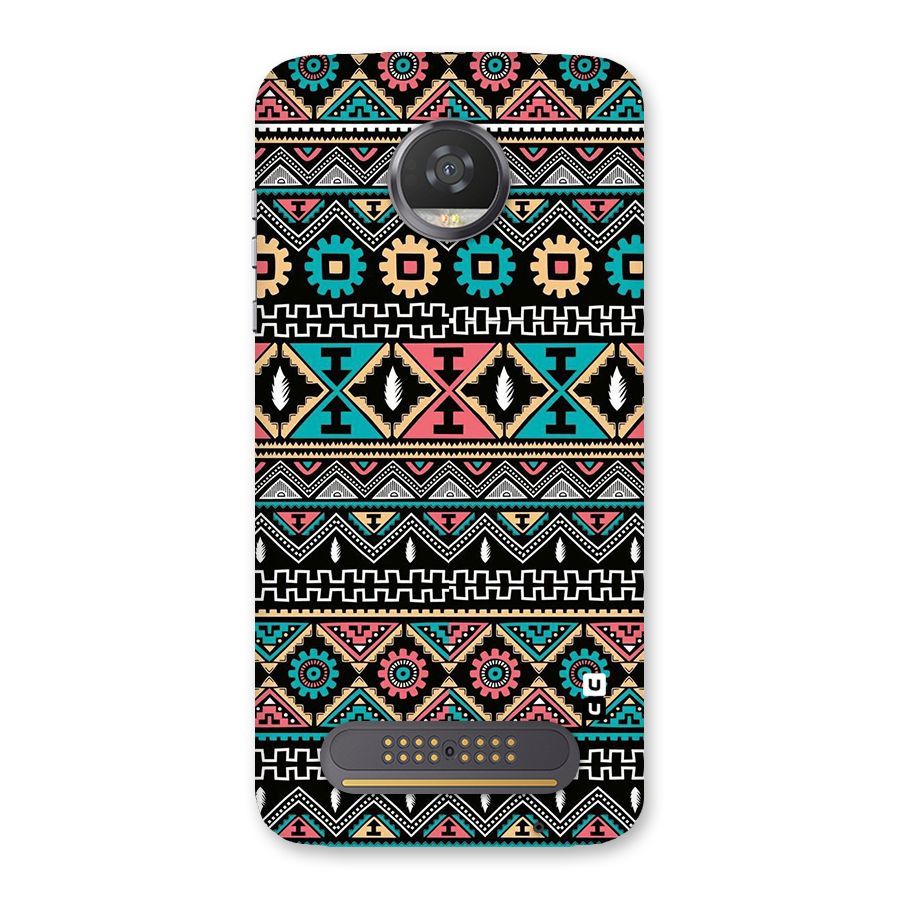 Aztec Beautiful Creativity Back Case for Moto Z2 Play