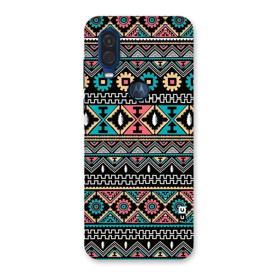 Aztec Beautiful Creativity Back Case for Motorola One Vision
