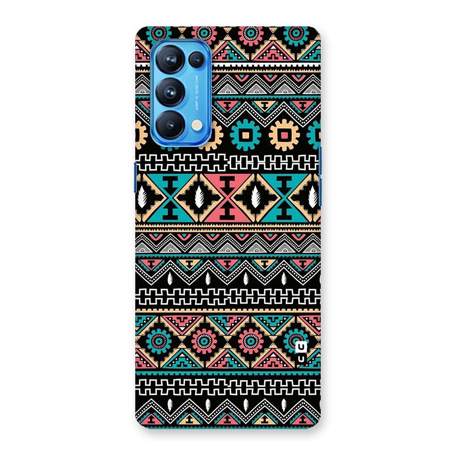Aztec Beautiful Creativity Back Case for Oppo Reno5 Pro 5G