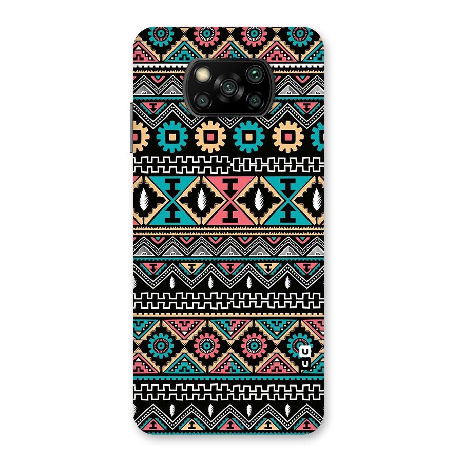 Aztec Beautiful Creativity Back Case for Poco X3