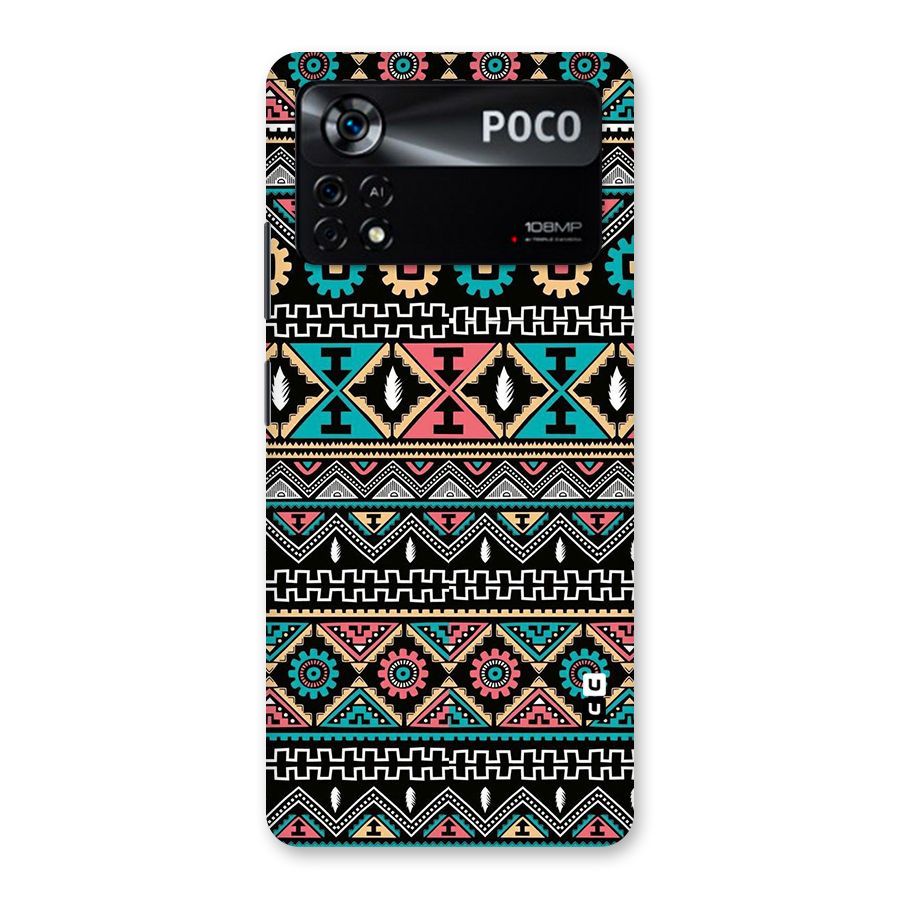 Aztec Beautiful Creativity Back Case for Poco X4 Pro 5G