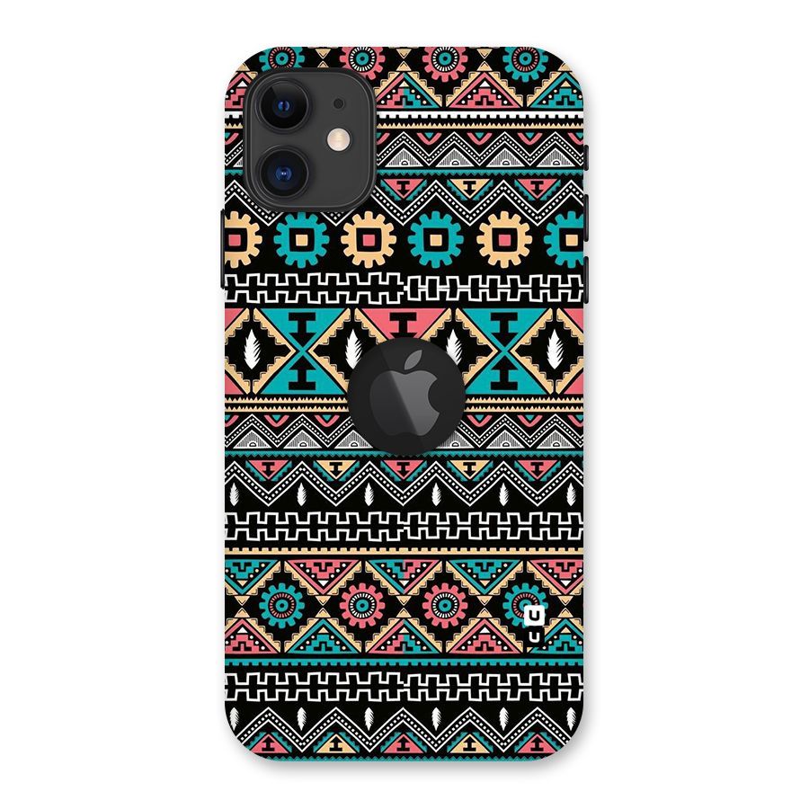 Aztec Beautiful Creativity Back Case for iPhone 11 Logo Cut